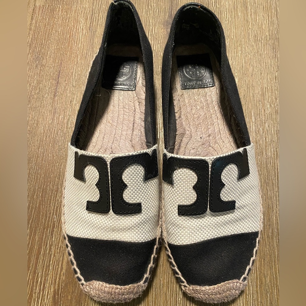 Tory Burch Espadrille flats two tones